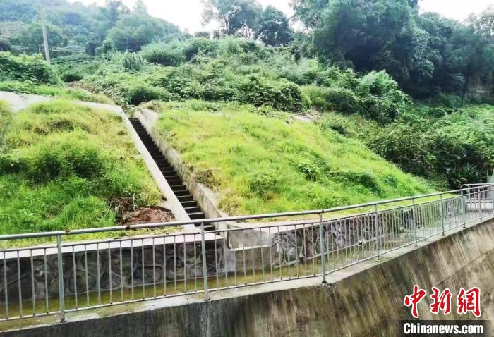 福鼎市硖门乡硖门村罗二自然村地质灾害治理工程。　福鼎市自然资源局 供图