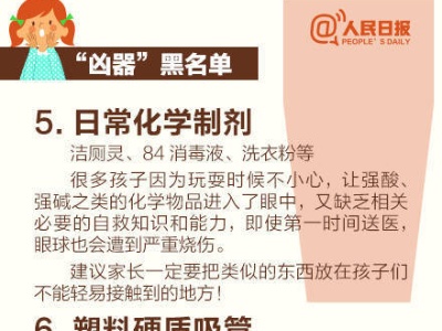 爸妈必读的伤娃“凶器”黑名单！