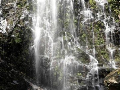 壮美！大岗山现瀑布飞泉